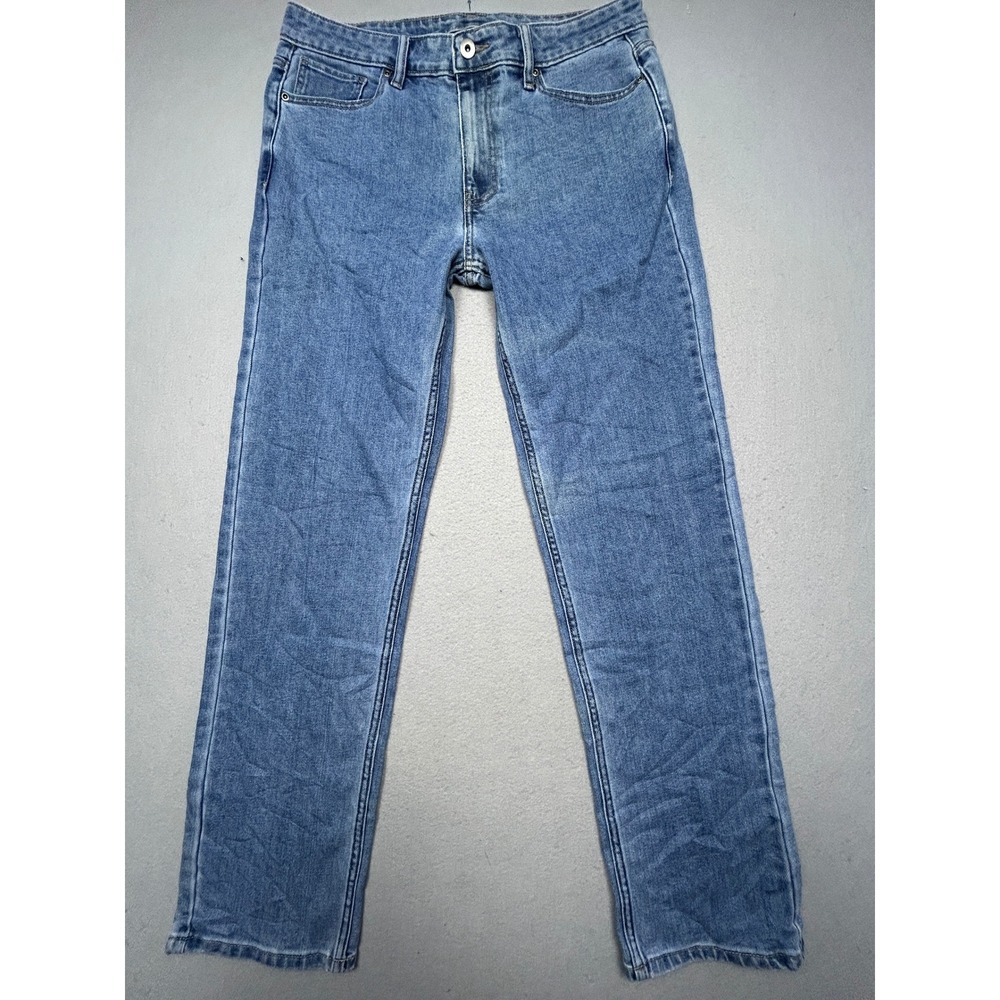 Eddie Bauer Jeans Cotton Blend Blue Denim 32x32 Mens